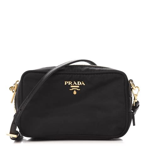 Prada nylon crossbody camera bag